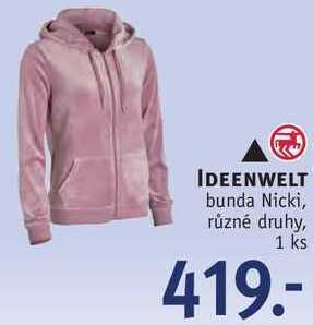 Rossmann Ideenwelt bunda nicki nabídka