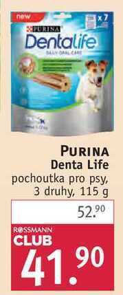 Rossmann Purina denta life pochoutka pro psy, 115 g nabídka
