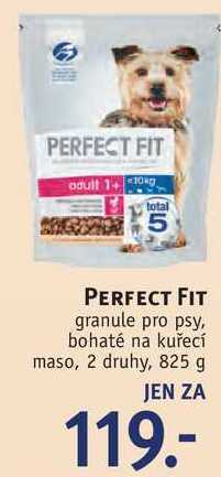 Rossmann Perfect fit granule pro psy, 825 g nabídka