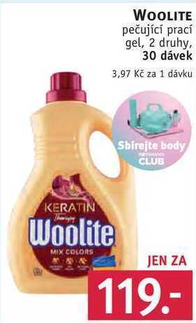 Woolite pečující prací gel, 30 dávek