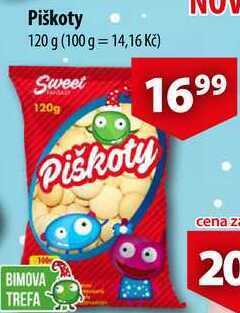 CBA Piškoty, 120 g nabídka