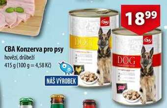 CBA Cba potrava pro psy kousky, 415 g nabídka