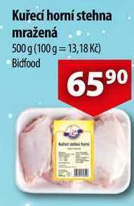 CBA Kuřecí horní stehna mražená, 500 g nabídka