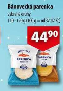 CBA Bánovecká parenica, 110-120 g nabídka