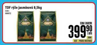 Tamda Foods Tdf rýže jasmínová 8,5 kg nabídka