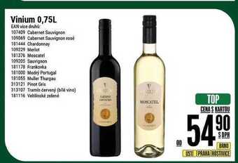 Tamda Foods Vinium 0,75 l nabídka