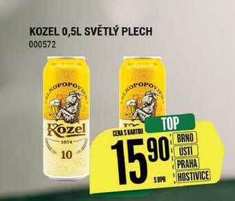 Tamda Foods Kozel 0,5l světlý plech nabídka