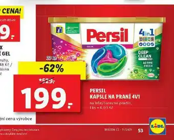 Lidl Persil kapsle na hraní 4v1 nabídka