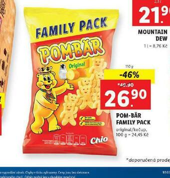 Lidl Pom bär family pack nabídka