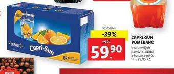 Lidl Capri sun pomeranč nabídka