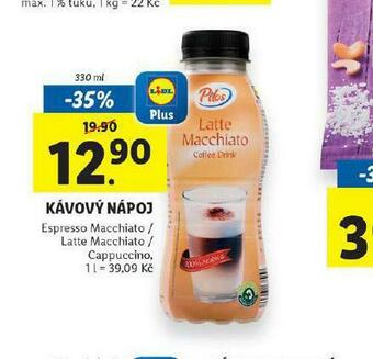 Lidl Kávový nápoj nabídka
