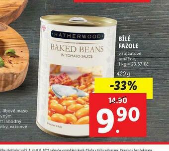 Lidl Bílé fazole nabídka