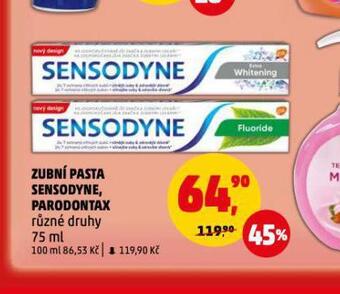 Penny Market Sensodyne zubní pasta nabídka