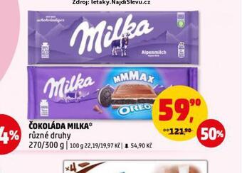 Penny Market Čokoláda milka nabídka