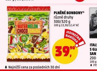Penny Market Plněné bonbony nabídka