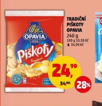 Penny Market Tradiční piškoty opavia nabídka