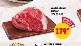 Penny Market Hovězí přední kližka nabídka