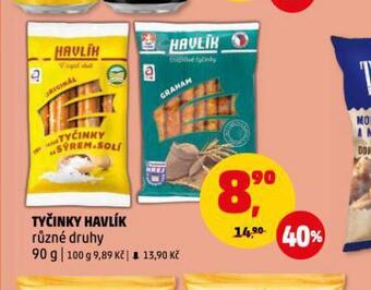 Penny Market Tyčinky havlík nabídka