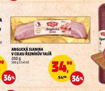 Penny Market Anglická slanina nabídka