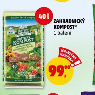 Penny Market Zahradnický kompost nabídka