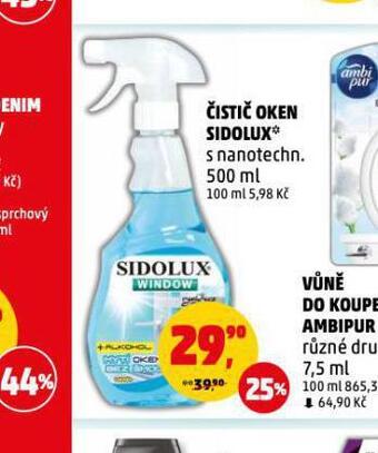 Penny Market Sidolux čistič oken nabídka