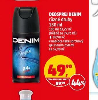 Penny Market Denim deosprej nabídka
