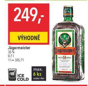 Globus Jagermeister nabídka