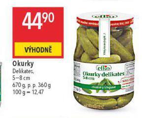 Globus Okurky nabídka