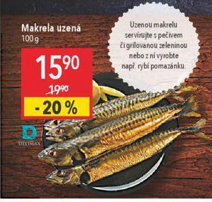 Globus Makrela uzená nabídka