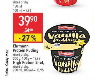 Globus Ehrmann high protein nabídka