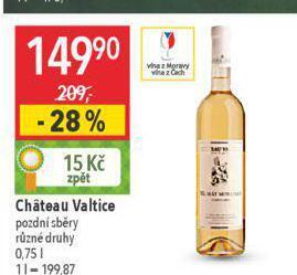 Globus Chateau valtice nabídka