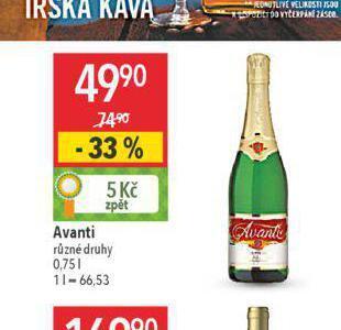 Globus Avanti nabídka
