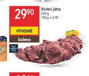 Globus Kuřecí játra nabídka
