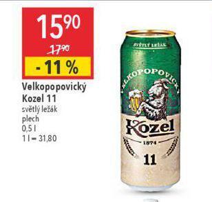 Globus Pivo velkopopovický kozel nabídka