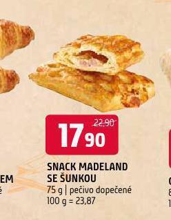 Terno Snack madeland se šunkou nabídka