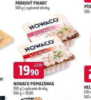 Terno Nowaco pomazánka nabídka