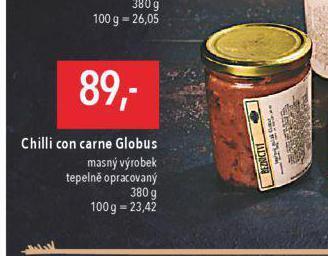 Globus Chilli con carne nabídka