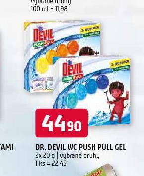 Terno Dr. devil wc push pull gel nabídka