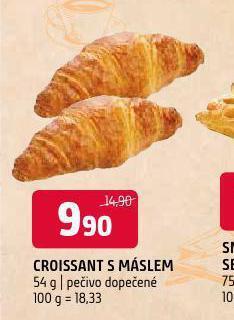 Terno Croissant s máslem nabídka
