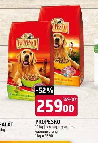 Terno Propesko granule pro psy nabídka