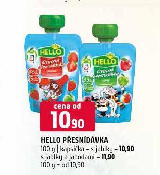 Terno Hello přesnídávka nabídka