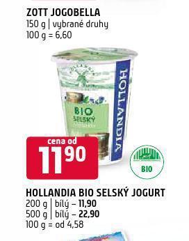 Terno Hollandia bio selský jogurt nabídka