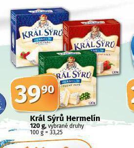 Coop Král sýrů hermelín nabídka