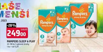 Terno Pampers pleny nabídka