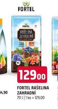 Terno Fortel rašelina zahradní nabídka