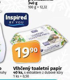 Coop Vlhčený toaletní papír nabídka