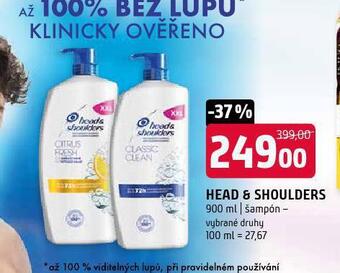 Terno Head & shoulders šampon nabídka