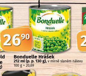 Coop Bonduelle hrášek nabídka