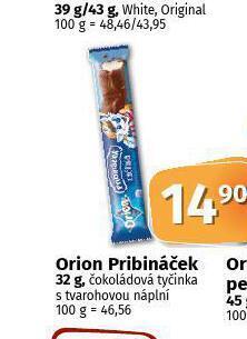 Coop Orion pribináček nabídka