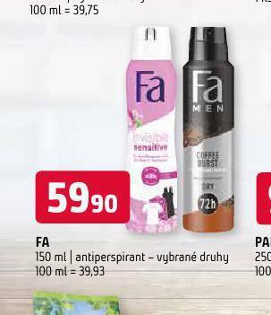 Fa antiperspirant